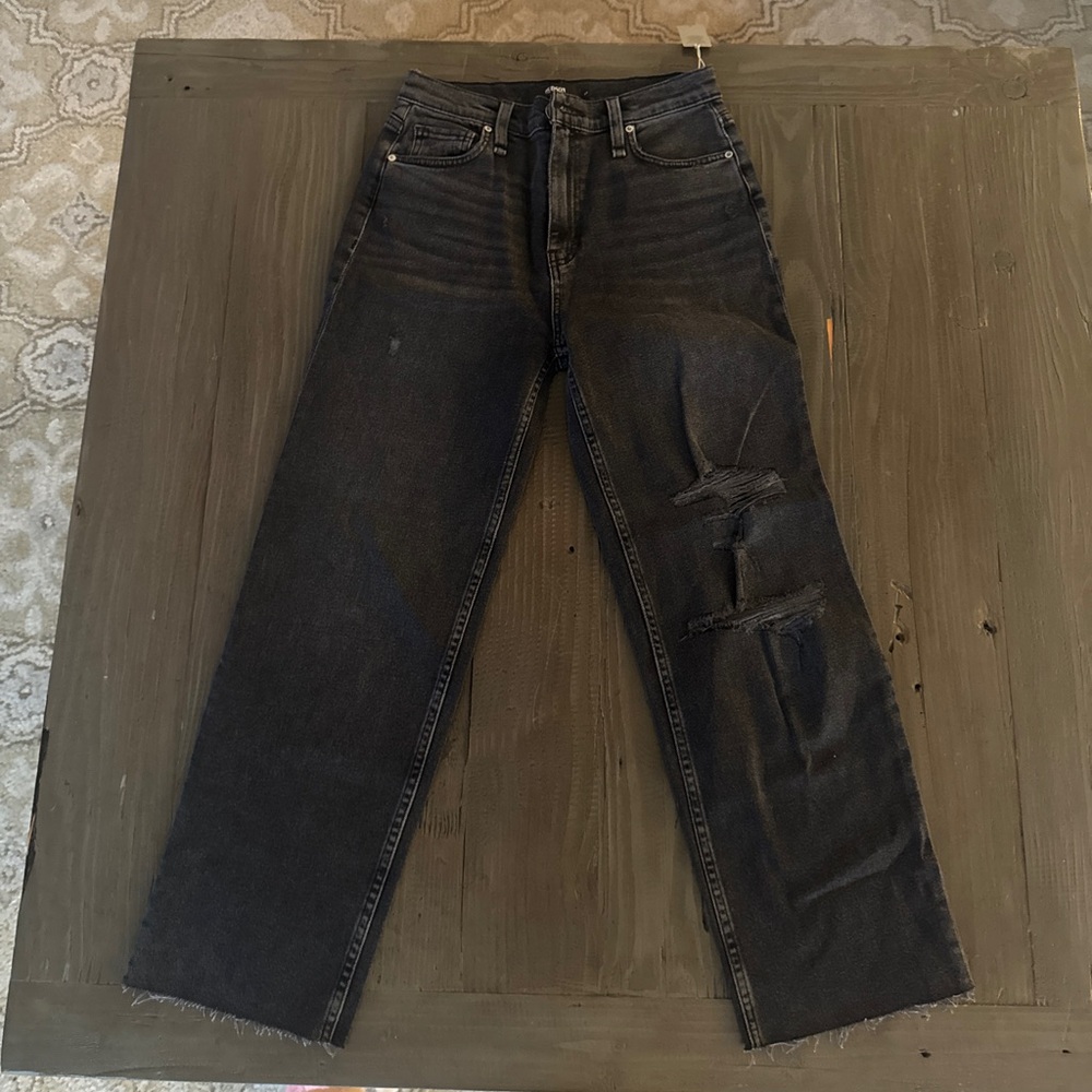 Hudson Jeans women’s  Black Straight ankle Jeans